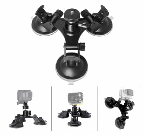 best gopro suction cup mount