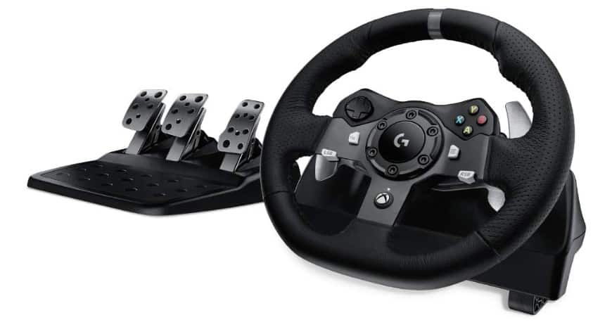 Logitech G920 - Best Xbox One Steering Wheel With Clutch And Shifter