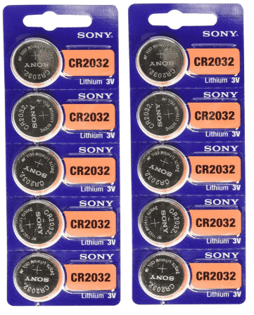 SONY CR2032  - best CR2032 battery