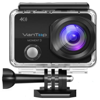 VanTop MOMENT 3-best action cam under 100