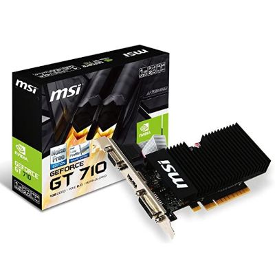 MSI GT 710 - Best Graphics Card Without External Power