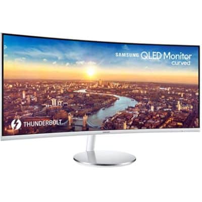 SAMSUNG LC34J791WTNXZA - BEST MONITOR WITH BUILT IN SPEAKERS
