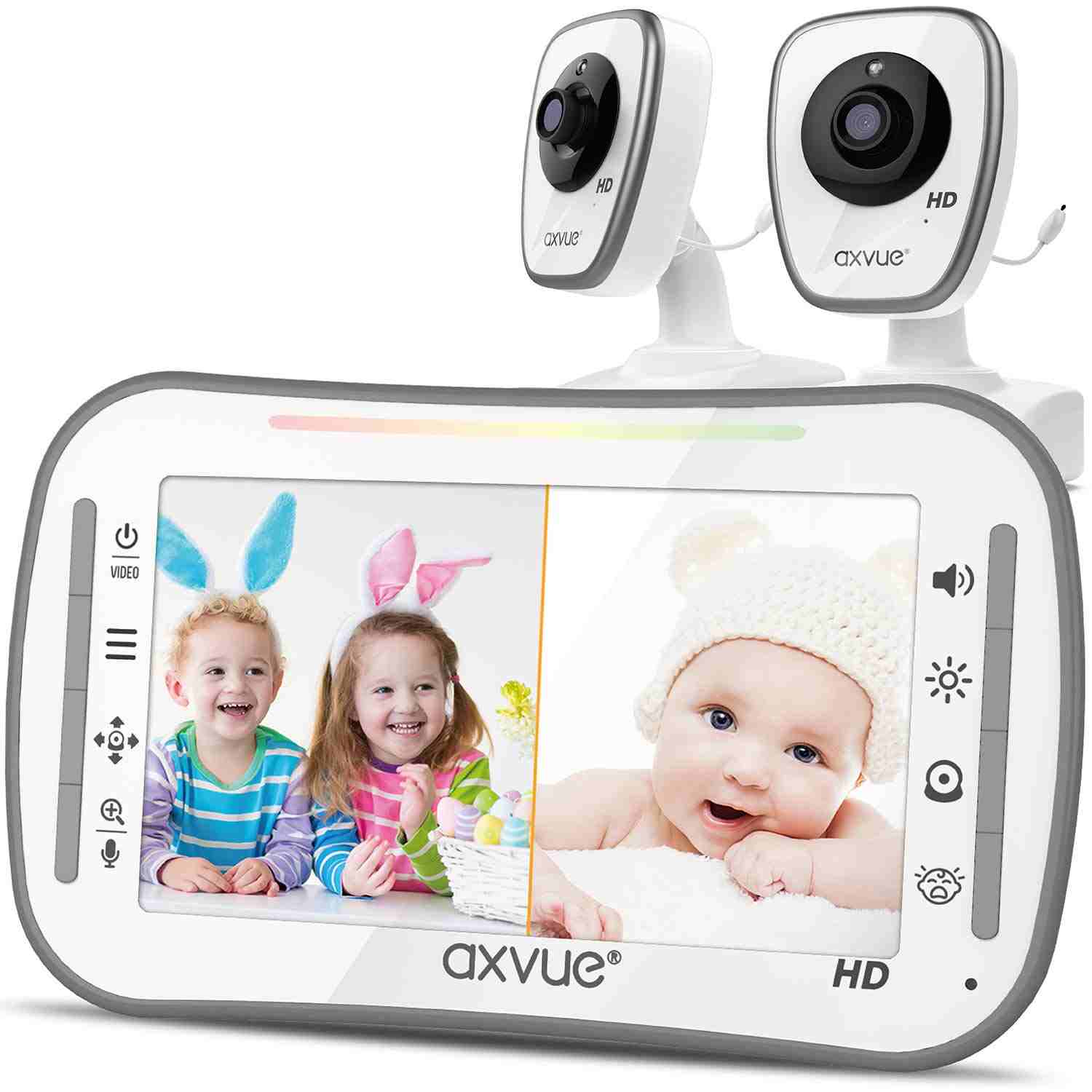 Axvue - best split screen baby monitor