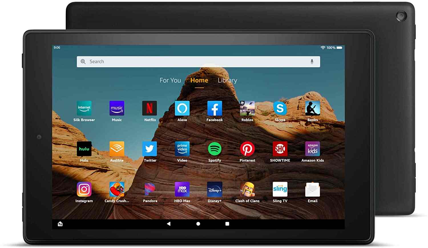 Fire - best tablets for writers