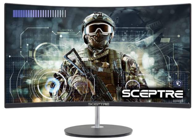 SCEPTRE C275W - best computer monitor for eye strain