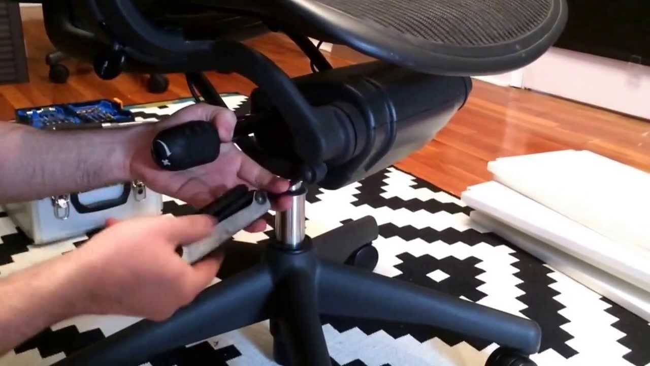 fix chair - How to fix a squeaky office chair