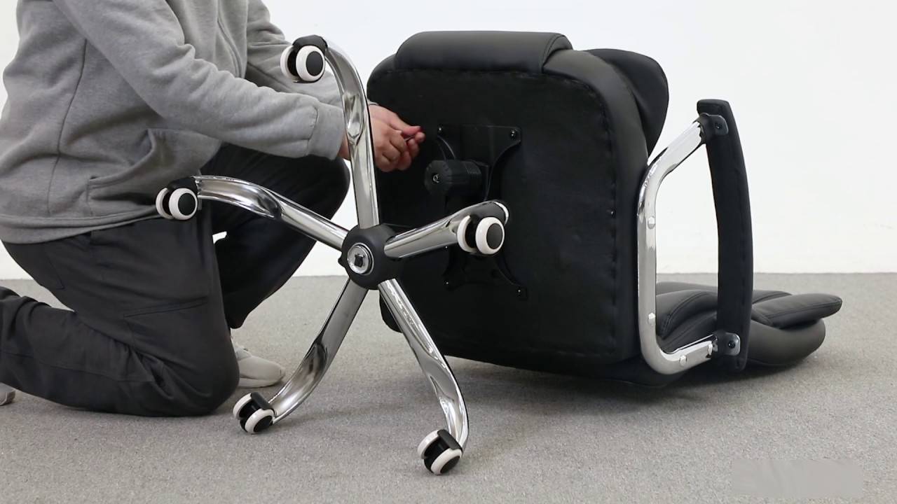 dissasembling chair - reupholster an office chair