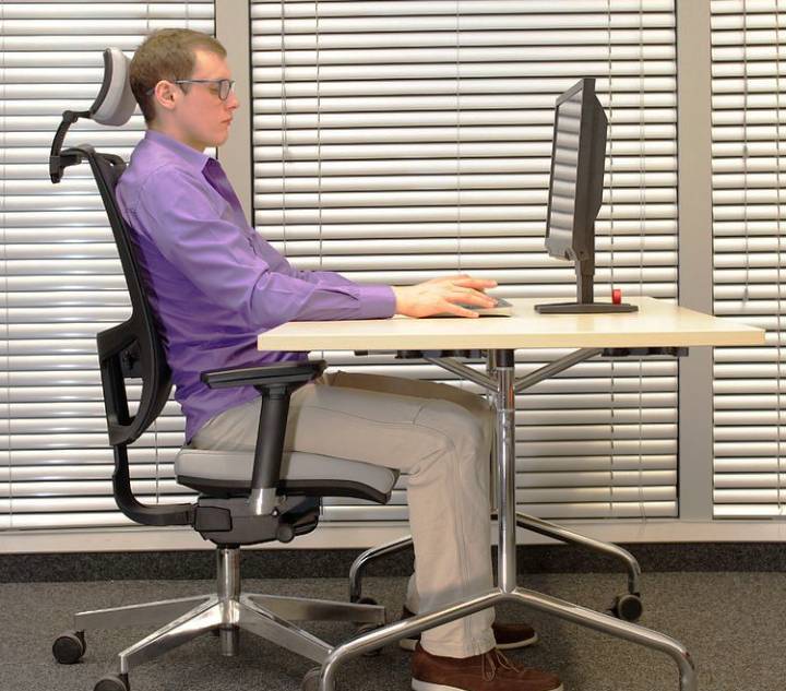 office chair -raise office chair without lever