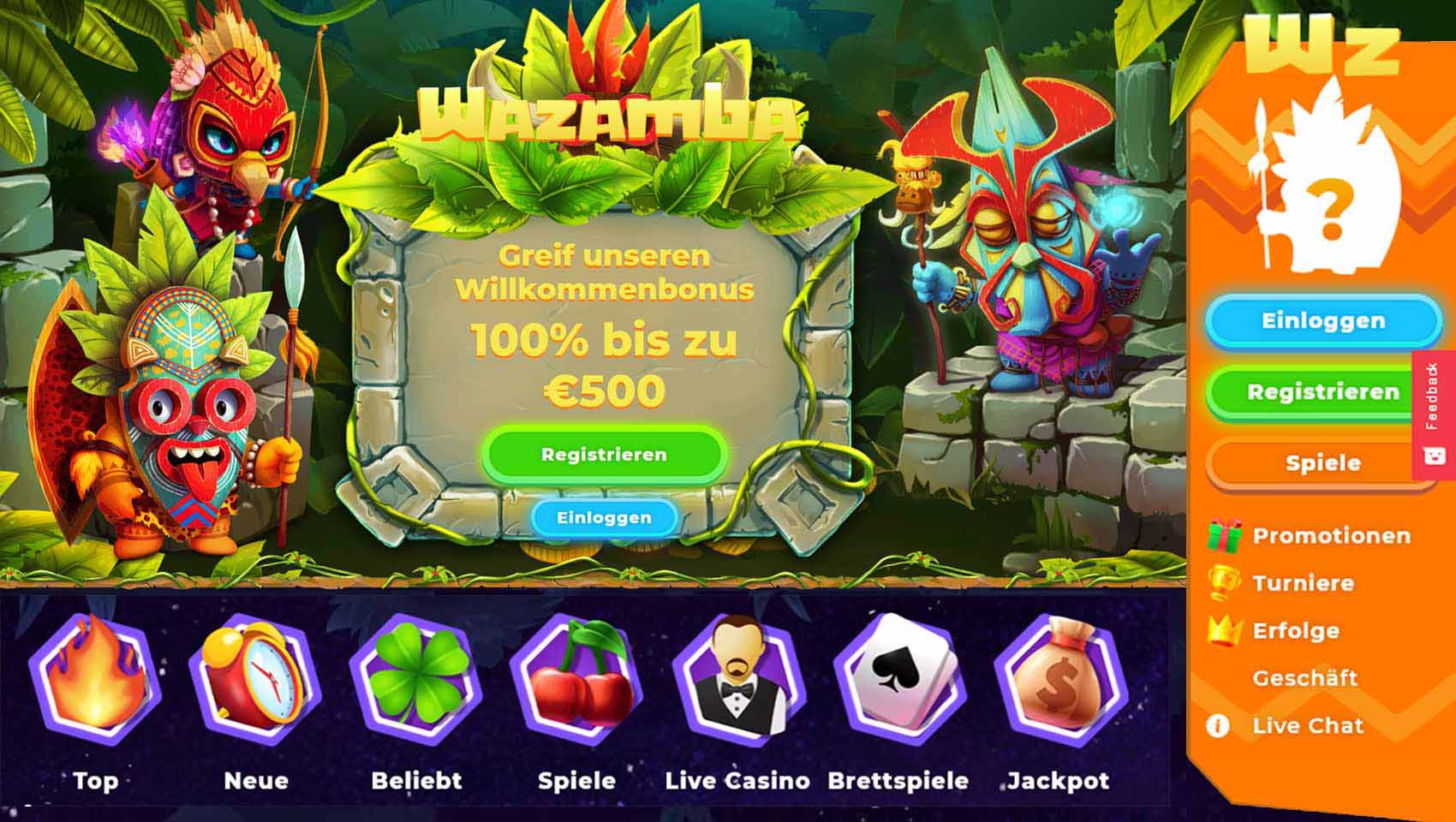 wazamba casino