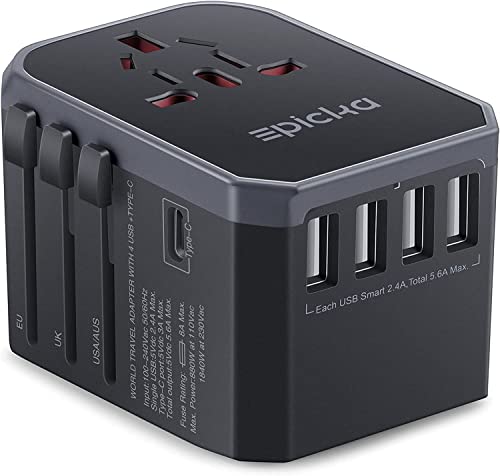 EPICKA Universal Travel Adapter One International...