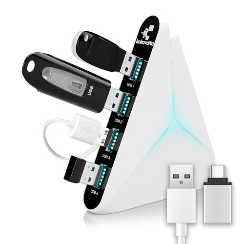 USB Hub 3.0 High-Speed type С - USB Splitter for...
