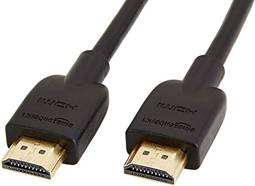 Amazon Basics 2-Pack HDMI Cable, 18Gbps...