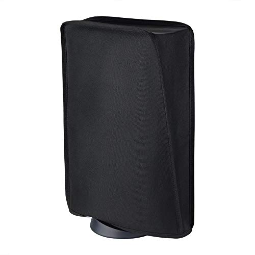 PlayVital Black Nylon Dust Cover for PS5, Soft...