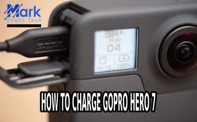 how to charge GoPro HERO 7